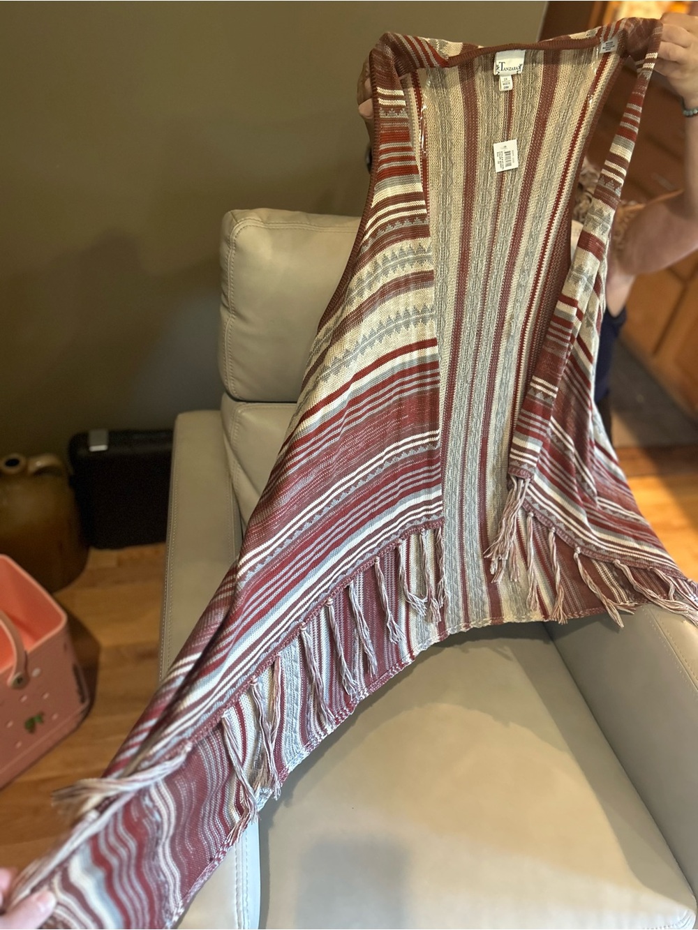 Lightweight Boho Fringe Vest - Picture 2 of 6